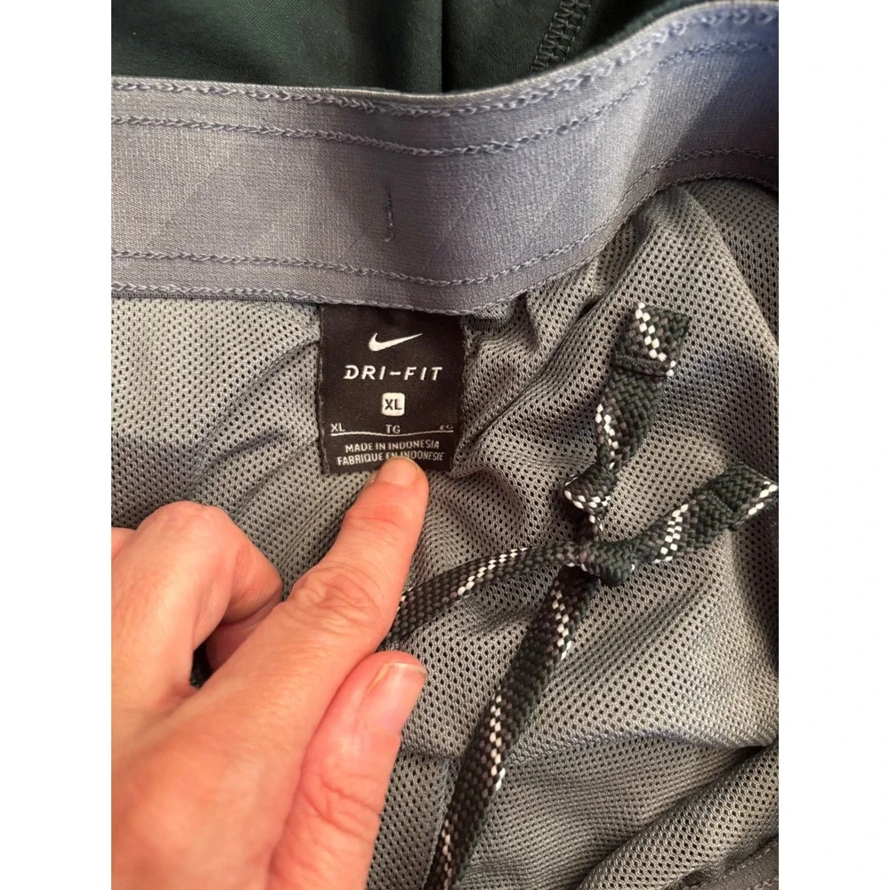 Nike Michigan State Spartans Dri-FIT Track Pants Mens XL Green 814889-330